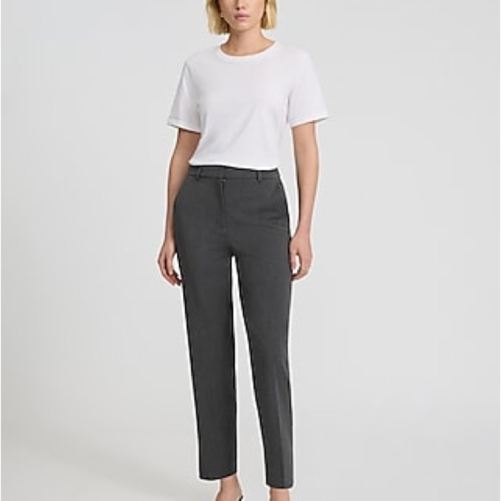 Express Women's Charcoal Straight Leg Pants